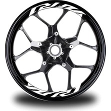Yamaha Yzf R1  Yazılı 8li Jant Içi Yazı Sticker Etiket