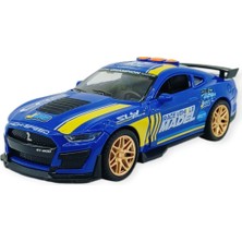 Spor Araba GT-500 Sürtmeli Işıklı Sesli Lacivert Plastik 18CM - 1 Adet