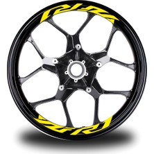 Yamaha Yzf R1  Yazılı 8li Jant Içi Yazı Sticker Etiket