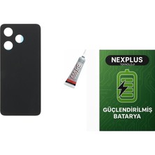 Vuralsin38 Redmi 13 Arka Batarya Kapağı ,batarya ve B7000 Yap