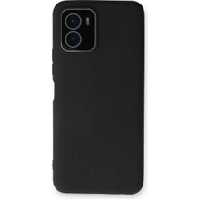 Mudanis Vivo Y15S Kılıf Lansman Glass Kapak - Siyah