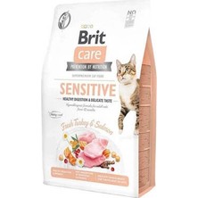 Northcity Sensitive Hypoallergenic Hindili ve Somonlu Tahılsız Yetişkin Kedi Maması 7 kg - Mide Bağırsak Rahatlığı Için