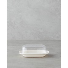 English Home Fausta Plastik Saklama Kabı 17,4 x 12,5 x 6 cm Krem