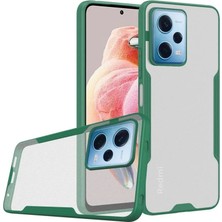 Mudanis Xiaomi Redmi Note 12 5g Kılıf Platin Silikon - Yeşil