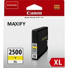 Canon PGI-2500XL Y  Yellow Sarı Mürekkep Kartuş MB4050-5050-5350 (Kdo)