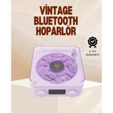 Armüz Retro Pikap Hoparlör – Şarjlı Kablosuz Projektör ve Gece Lambası