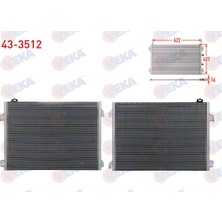 Klıma Radyatoru Renault Thalıa Iı 1.5 Dcı 2008-2014 Veka 43-3512 T1