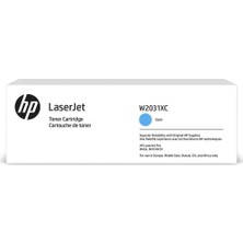 Hp W2031XC Cyan Mavi 6.000 Sayfa Toner Taahhütlü Proje Ürünü (Kdo)