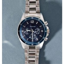 Casio Swiss Plus Man Watch Basic Seri Model-8 ST3516AGS Lüx Blue-Silver(Kol Saati) (Kdo)