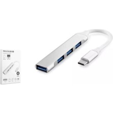 Nodar Hadron HDX7032 Type-C Hub 4-Usb Beyaz (Kdo)