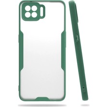Mudanis Oppo A73 Kılıf Platin Silikon - Yeşil
