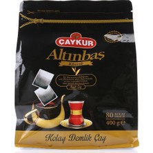 Çaykur Altınbaş 400GR 80ADET Demlik Poşet Çay (Kdo)