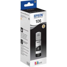 Epson 106 Photo Black Foto Siyah Şişe Mürekkep T00R140 L7160-7180 (Kdo)