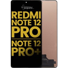 Vuralsin38 Redmi Note 12 Pro Uyumlu Ekran Dokunmatik Siyah Çı