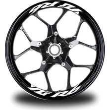 Yamaha Yzf R6  Yazılı 8li Jant Içi Yazı Sticker Etiket