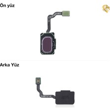 Arsking Samsung Galaxy S9 Plus Parmak Izi Filmi Mor Parmak Izi Film Kablosu Parmak Izi Sensörü Filmi Home Tuşu Film Kablosu Touch Id Film Kablosu Parmak Izi Soketi