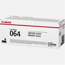 Canon CRG-064 Bk Black Siyah 6.000 Sayfa Toner MF832 (Kdo)