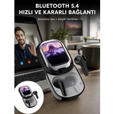 Twin Store Enc Destekli Bluetooth 5.4 Kulaklık – Eq Ayarlı, Akıllı Kutulu