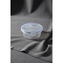Bereketli Store Üçsan 0,45 L Kilitli Silikon Contalı Sızdırmaz Plastik Saklama Kabı