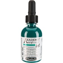 EstoreBox Schmincke Akademie Akrilik Mürekkep 50 ml 551 Phthalo Green