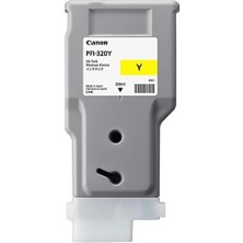 Canon PFI-320Y Yellow Sarı Plotter Kartuş TM-200-300-305 (Kdo)