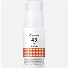 Canon GI-43R Red Kırmızı Şişe Mürekkep G540-G640 (Kdo)