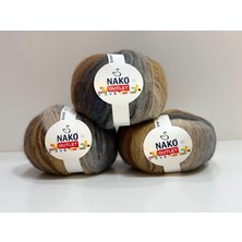 Nako Outlet Moher Renk Geçişli 322GR - Batik