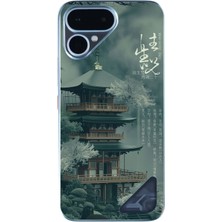 Le Balvo Tecno Pova Curve 2 Uyumlu Japon Evleri Baskılı Silikon Kılıf