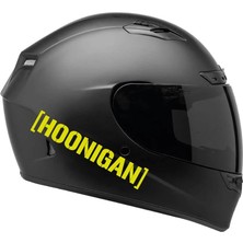 Motiker Tek Renk Hoonigan (Hoonigan Helmet Stickers) Kask Sticker Etiket Modeli