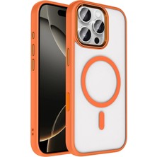 Mey Ithalat®   iPhone 16 Pro Max Terea Magsafe Kapak - Turuncu