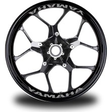 Yamaha Yazılı 8li Jant Içi Yazı Sticker Etiket