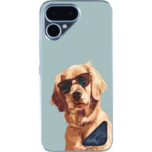 Le Balvo Tecno Pova Curve 2 Uyumlu Karizmatik Köpek Baskılı Silikon Kılıf
