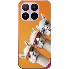 Le Balvo Xiaomi 17T Uyumlu Lamalar Baskılı Silikon Kılıf