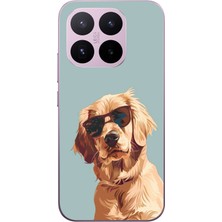 Le Balvo Xiaomi 17T Uyumlu Karizmatik Köpek Baskılı Silikon Kılıf