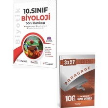 Anla Kazan Yayınları Biyotik 2027  10. Sınıf Biyoloji Soru Bankası Çözümlü + Anla Kazan Paragraf