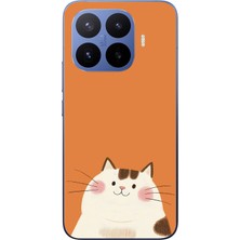 Le Balvo Xiaomi 17T Pro Uyumlu Kedi Baskılı Silikon Kılıf
