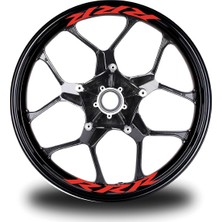 Yamaha Rrr  Yazılı 8li Jant Içi Yazı Sticker Etiket