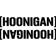 Motiker Hoonigan Mini Sticker Etiket Modeli