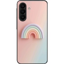 Le Balvo Samsung Galaxy A27 Uyumlu Gökkuşağı Pastel Baskılı Silikon Kılıf