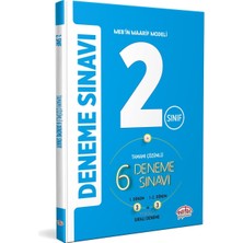 Anla Kazan Yayınları Editör Yayınları 2. Sınıf 6 Deneme Sınavı