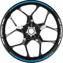 Cf Moto Yazılı Jant Dış Şerit Sticker Model
