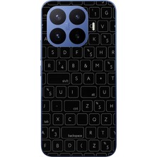 Le Balvo Xiaomi 17T Pro Uyumlu Klavye Tuşları Baskılı Silikon Kılıf