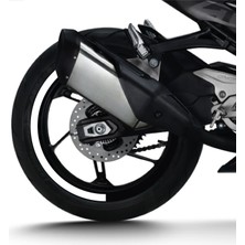 Motiker Cfmoto 450SR Yarım Jant Kaplama Sticker Etiket Modeli Kırmızı
