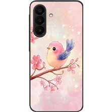 Le Balvo Samsung Galaxy A27 Uyumlu Dalda Ki Kuş Baskılı Silikon Kılıf