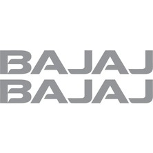 Bajaj Yazılı Mini Sticker Etiket Modeli