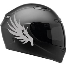 Motiker Tek Renk Kanat ( Wing Helmet Stickers ) Kask Sticker Etiket Modeli 2
