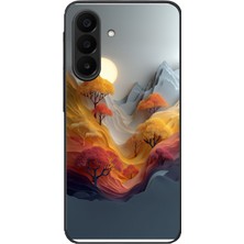 Le Balvo Samsung Galaxy A27 Uyumlu Renk Dalgalı Manzara Baskılı Silikon Kılıf