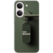 Le Balvo Poco X8 Pro Uyumlu Not Disturb Baskılı Silikon Kılıf