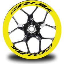 Yamaha Yzf R1M  Yazılı 8li Jant Içi Yazı Sticker Etiket