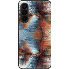 Le Balvo Samsung Galaxy A27 Uyumlu Karışık Çizgiler Baskılı Silikon Kılıf